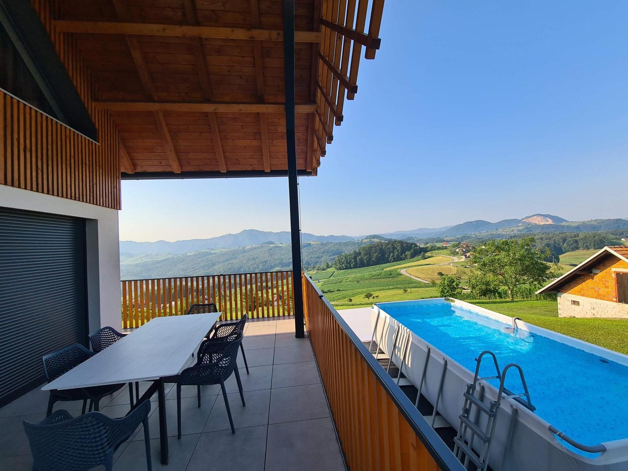 Villa Strtenica In The Vineyard Pristava pri Mestinju Eksteriør bilde